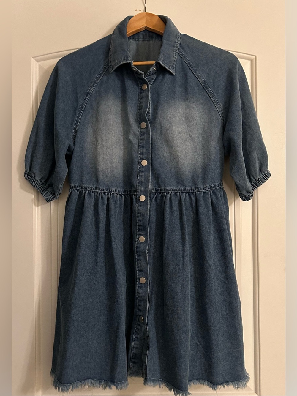 Denim Dark Blue Dress or Tunic.  Size Medium, Never Worn.